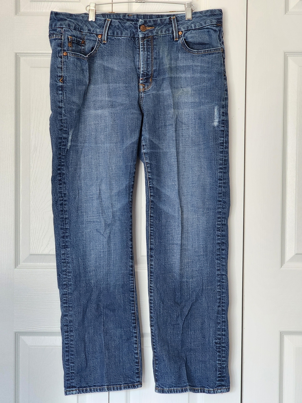 Seven7 Vintage Boot Cut Jeans in Medium Blue Wash Size 20 Vintage Pride Edition - Picture 13 of 14